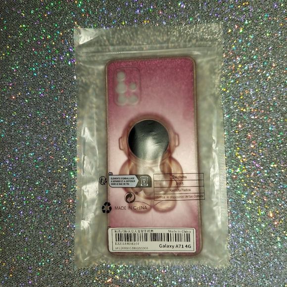 Astronaut Foldable Phone Case Stand Holder for Galaxy  A71 4G - Picture 2 of 8